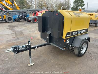 2023 Allmand Maxi-Power 15XR S/A 15kW Towable Generator 15kVA Genset bidadoo