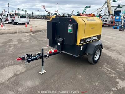 2023 Allmand MAXI-POWER 15XR S/A 15kW Towable Generator 15kVA Genset Cat bidadoo