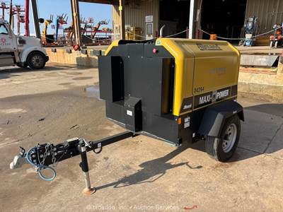 2023 Allmand Maxi-Power 15XR S/A 15kW Towable Generator 15kVA Genset bidadoo