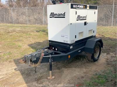 2023 Allmand Maxi-Power 25 S/A 20kW Towable Generator 25kVA Genset Isuzu bidadoo