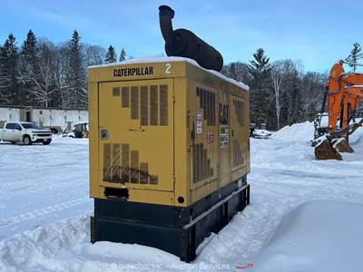 Caterpillar 3306 210kW Skid Mounted Generator GenSet 263 kVA Diesel bidadoo