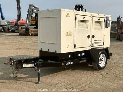 2018 Caterpillar XQ60 S/A 60kW Towable Diesel Generator Genset 54kVA bidadoo