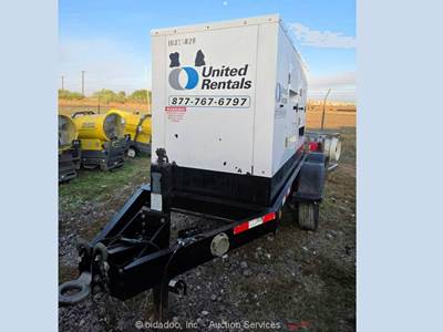 2014 Cummins C60D6R 60kW Towable Diesel Generator 75kVA Genset -Parts/Repair