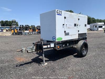 2018 Doosan G25 S/A 20kW Towable Generator 25kVA Genset Diesel bidadoo