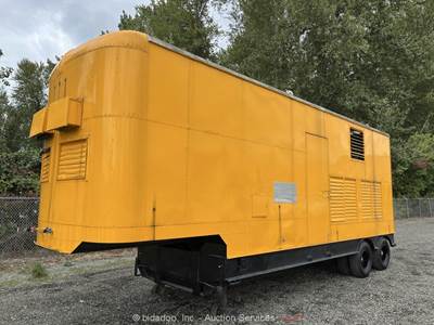 Evergreen L-1354 250 kW Towable Generator 312 kVA Mobile Genset Trailer bidadoo