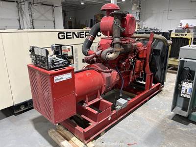 Fiat LSA46L10B 300kW Skid Mounted Generator 375VA GenSet IVECO Diesel bidadoo