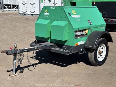 2015 Generac MLG15 S/A 13kW Towable Generator 13kVA Genset Mitsubishi bidadoo