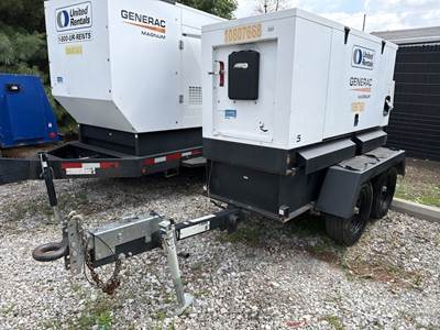 2018 Generac MMG45IF4 45 kVA Towable Generator Genset Trailer -Parts/Repair