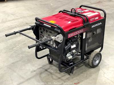 2021 Honda EB10000 10,000 Watt Portable Generator Genset 120/240 bidadoo