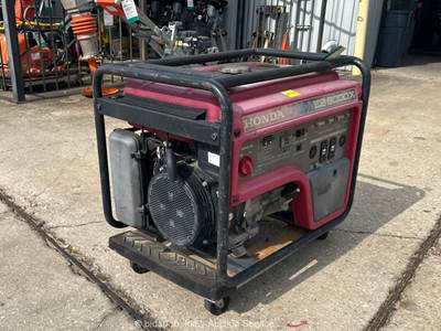2017 Honda EB5000X 5kW Portable Gas Power Generator 5,000 Watts Genset bidadoo