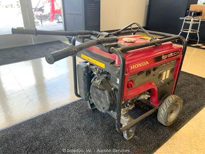 2016 Honda EB6500XA Portable 6500W Gas Generator GX390 GFCI Outlets bidadoo