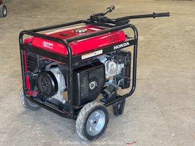 2022 Honda EM6500SXK2AN Portable 6500W Gas Generator GX390 GFCI Outlets bidadoo
