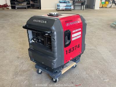 2022 Honda EU3000IS 3,000 watt 120V Portable Inverter Generator Gas bidadoo
