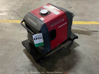 2019 Honda EU3000iS Portable 3,000 Watt Inverter Generator Power Source bidadoo