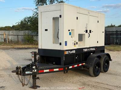 2021 JCB G70RS T/A 56Kw Towable Generator 70kVA Genset Tier 4 Final bidadoo