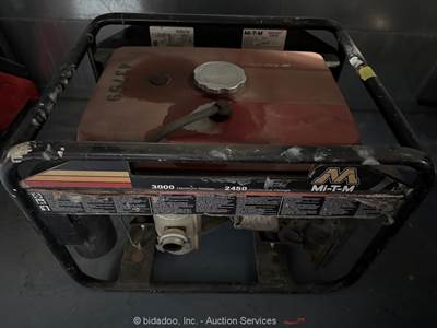 2017 Mi-T-M GEN-3000-1MHO 3,000W Portable Generator Genset Power Honda bidadoo