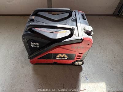 2019 Mi-T-M GEN-3000-IMM0 Portable 3,000 Watt Generator Inverter Gas bidadoo