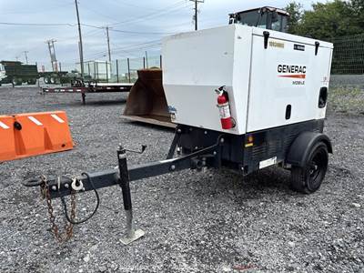 2019 Magnum MDG25 20 KW Towable Generator Genset Trailer Mounted Isuzu bidadoo