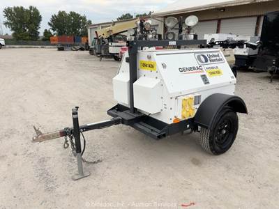 2019 Magnum Pro MLG15 13 Kw Towable Generator Genset Mitsubishi Diesel bidadoo