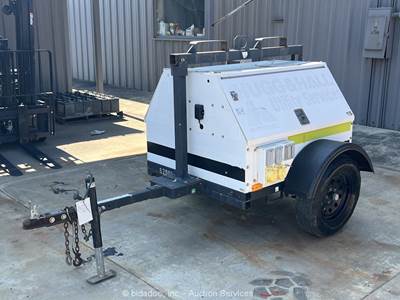 2020 Magnum MLG15M S/A 13 kW Towable Generator 13 kVA Genset Mitsubishi bidadoo