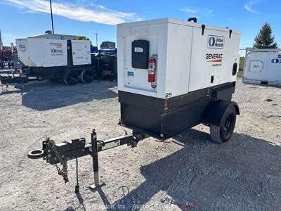 2018 Magnum MMG25 22 Kw Towable Generator 22 kVa Genset Izuzu -Parts/Repair