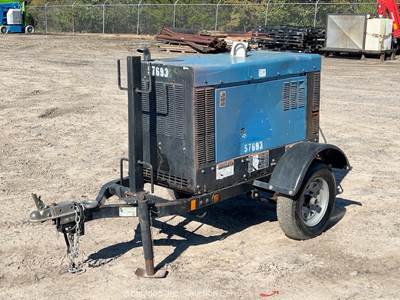 2019 Miller Big Blue 400 S/A Diesel Towable Welder AC Generator MIG bidadoo