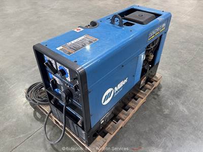 Miller Bobcat 245 NT Portable Metal Welding Fabrication Generator Diesel bidadoo