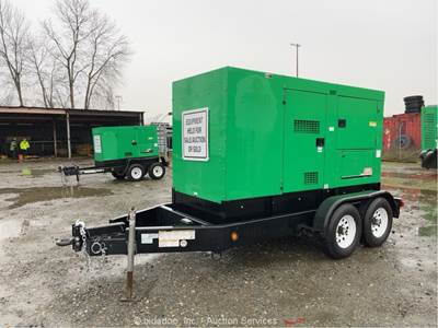 2015 Multiquip DCA-125SSIU4F 100kW Towable Diesel Generator 125kVA bidadoo
