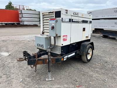 2018 Multiquip DCA-25USI4CAN 20kW Towable Generator Genset Isuzu Genset bidadoo
