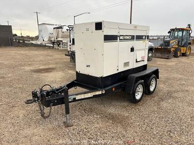 2017 Multiquip DCA-45SSIU4F 36 kW T/A Towable Generator 45 kVA Genset bidadoo