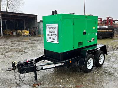 2017 Multiquip DCA-45SSIU4F 36 kW Towable Generator 26 kVA Genset Diesel bidadoo