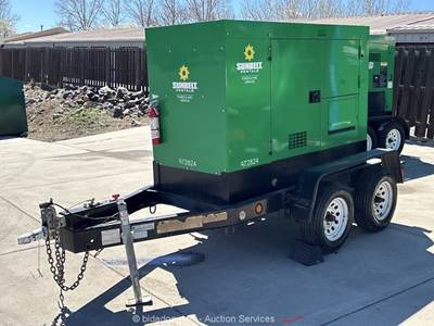 2016 Multiquip DCA-45SSIU4F 36kW Towable Generator 45kVA Genset -Parts/Repair