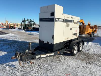 2019 Multiquip DCA-70SSIU4F 56kW Towable Generator 70kVA Genset Isuzu bidadoo