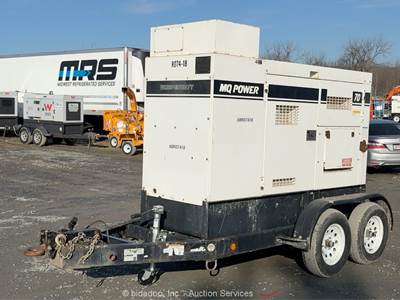 2018 Multiquip DCA-70SSIU4F 56kW Towable Diesel Generator GenSet Trailer bidadoo