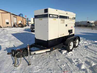2021 Multiquip DCA-70SSIU4F T/A 56kW Towable Generator Genset 70kVA bidadoo