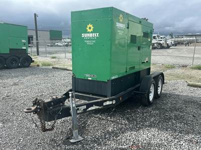 2018 Multiquip DCA-70SSIU4F 56kW Towable Diesel Generator 70kVA Genset bidadoo
