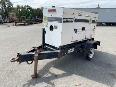2002 Multiquip DCA-25SSIU S/A 25kVA Whisper Watt Towable Generator bidadoo