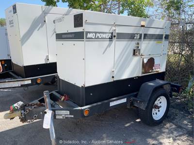 2020 Multiquip DCA-25SSIU4F 20kW Towable Generator 25kVA Genset -Parts/Repair
