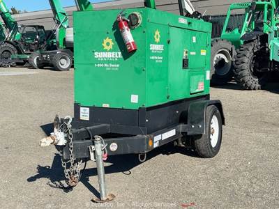 2016 Multiquip DCA25SSIU4F 20kW Towable Generator 25kVA Genset Isuzu bidadoo