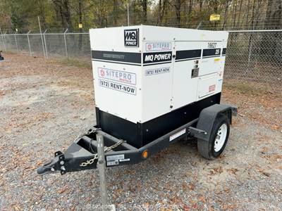 2022 Multiquip DCA-25SSIU4F 20kW Towable Generator 25kVA Genset Isuzu bidadoo