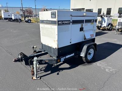 2015 Multiquip DCA25SSIU4F S/A 20kW Towable Generator 25kVA Genset Isuzu bidadoo