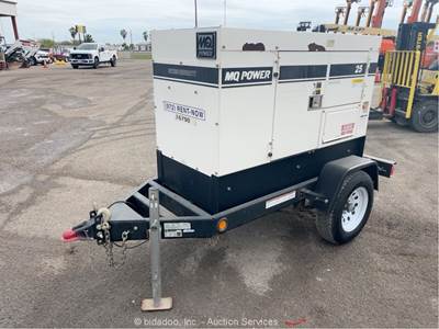 2022 Multiquip DCA-25SSIU4F 20kW Towable Generator 25kVA Genset Isuzu bidadoo