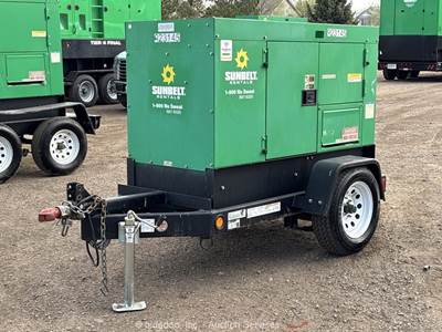 2016 Multiquip DCA-25SSIU4F 20kW Towable Generator Genset 25kVA Isuzu bidadoo