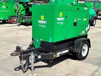 2016 Multiquip DCA-25SSIU4F 20kW Towable Generator 25kVA Genset Isuzu bidadoo