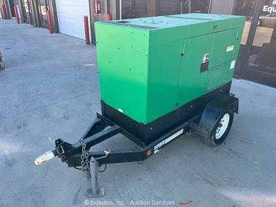 2017 Multiquip DCA-25SSIU4F 20kW Towable Generator Isuzu 25kVA Genset bidadoo