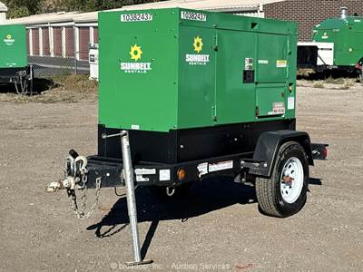 2021 Multiquip DCA-25SSIU4F 20kW Towable Generator 25kVA Genset Isuzu bidadoo