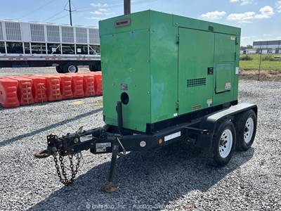 2016 Multiquip DCA70SSI 56 kW Towable Generator 70 kVA Genset Isuzu bidadoo