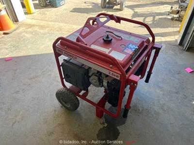 2017 Multiquip GA-3.6HR 3.6 kW Portable Generator Honda GX240 120V/240V bidadoo