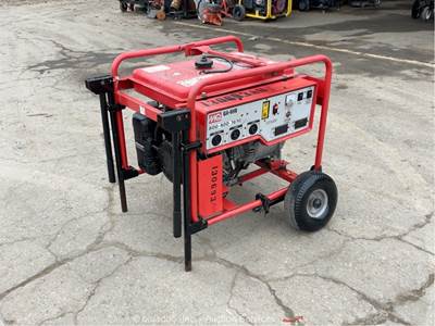 2013 Multiquip GA-6HB 6,000 Watt Portable Generator 6kW Honda Gas GX340 bidadoo