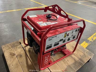 2021 Multiquip GA-6HR 6,000 Watts Portable Generator Honda 6kW Genset bidadoo